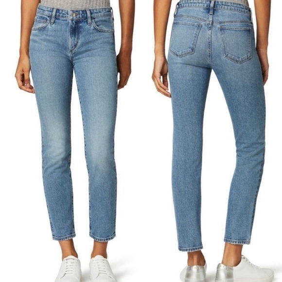 Joe's Jeans Denim - Joe’s Jeans The Luna High Rise Cigarette Ankle Jeans Women’s Size 28 Medium Blue